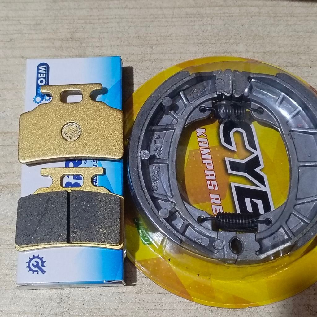 ผ้าเบรก VP GREENTECH สําหรับรถจักรยานยนต์ไฟฟ้า GREENTECH VP/GREENTECH UNITY CLASSIC