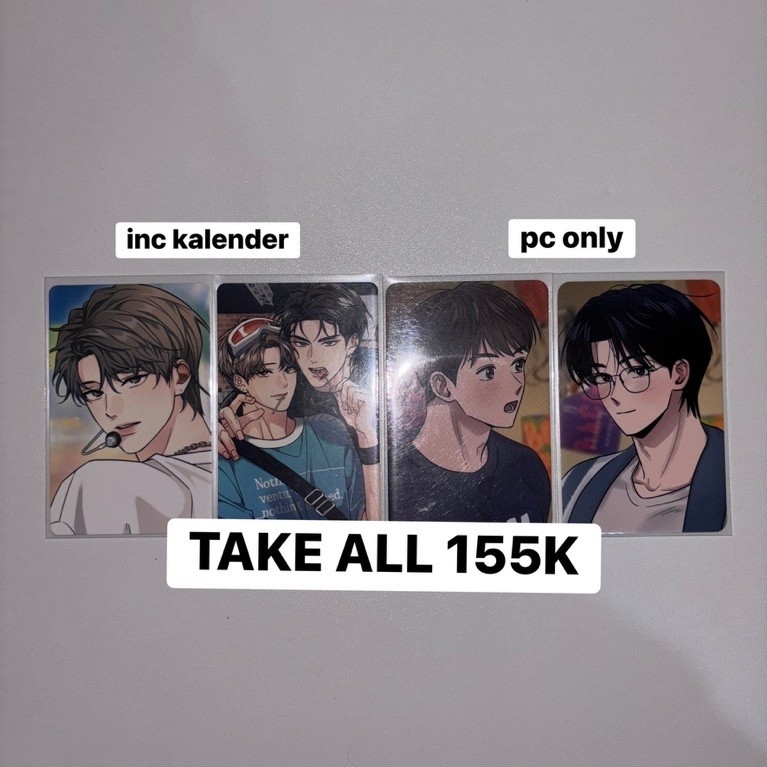 SG26 LEZHIN BOMTOON MELTING POINT EUNSAN RYU IAN 1994 YOUTH REPORT PHOTOCARD PC MANHWA BL