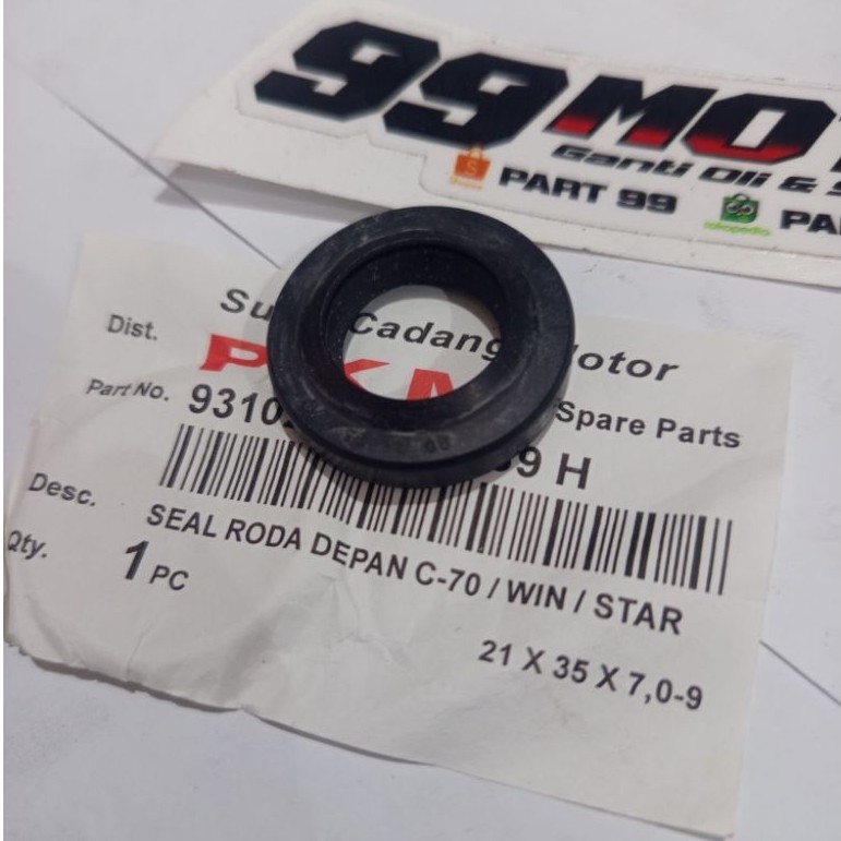 ซีลล้อหน้า Honda c50 c70 c700 c800 Astrea 800 star prima grand win supercup 21X35X7.0-9