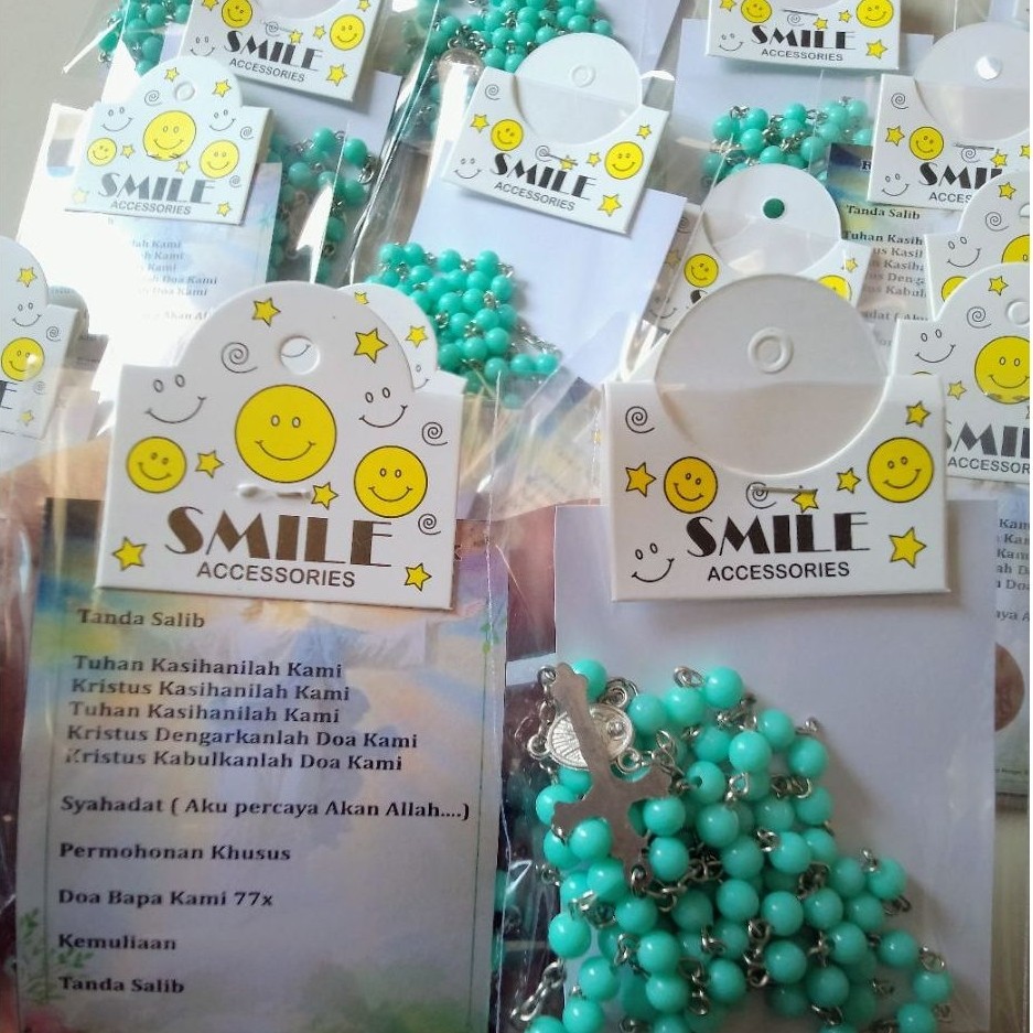 สร้อยคอดอกกุหลาบ, ROSARY77 FATHER, ROSARY 6MM, ROSARY