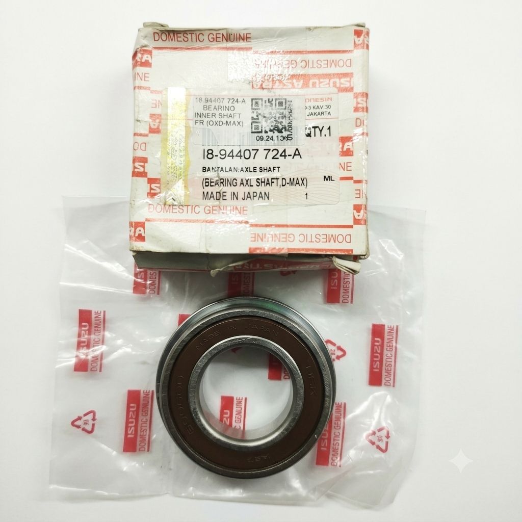 Part I8-94407 724-A เพลาด้านในแบริ่ง FR / แบริ่งเพลาเพลาเพลา, D-MAX Original Isuzu Astra Made in jap