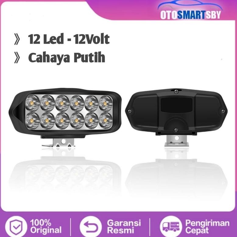 MATA Cree ไฟทํางานรถจักรยานยนต์ LED Spotlight 8 Eyes 8 Led & 12 Eyes 12 Led 12 Volt