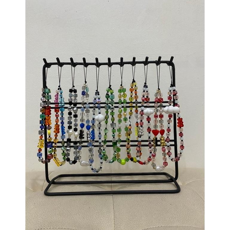 GANTUNGAN Heatshrin พวงกุญแจ สร้อยคอ ที่วางอุปกรณ์เสริม พวงกุญแจ ขาตั้งสร้อยคอ Fth-56