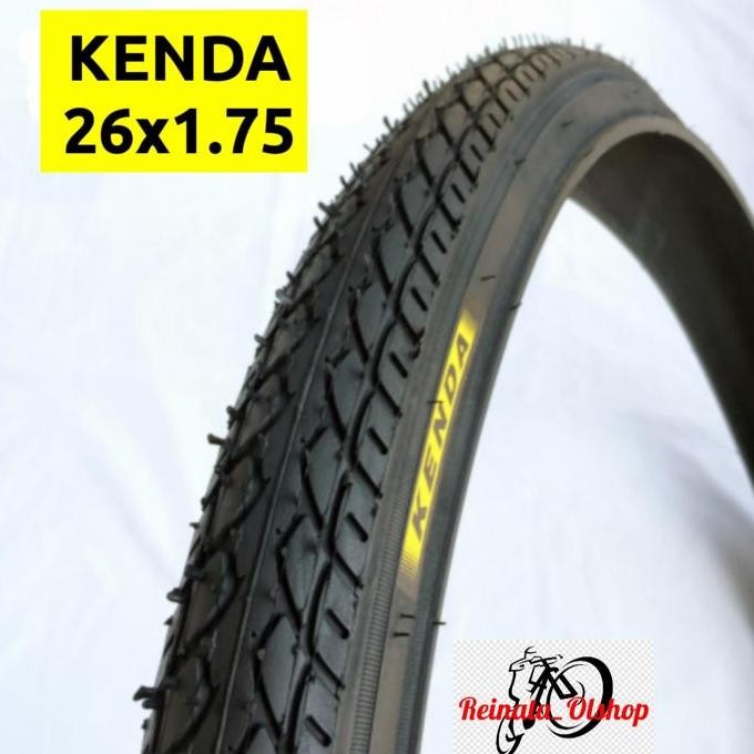 KENDA 26 x 1.75 ยางรถจักรยาน KENDA 26x1.75 ยางนอก Smooth Motif