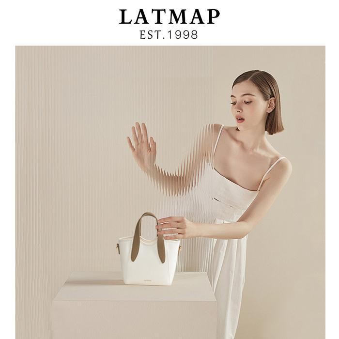 VBS ลดราคา Hot in store-to-shopLATMAP กระเป๋าผู้หญิงอินเทรนด์สไตล์เกาหลีอเนกประสงค์และทันสมัย กระเป๋