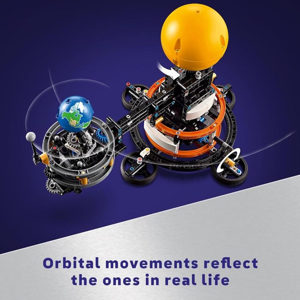 LEGO TECHNIC 42179 PLANET ERDE UND MOND IM ORBIT BAUSET, WELTRAUM GEBURTSTAGSCHENIK FR 10-JHRIGE