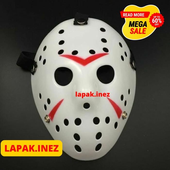 JASON VOORHEES MASK 13TH HORROR COSPLAY HALLOWEEN SCARY BY INEZ COLLECTION