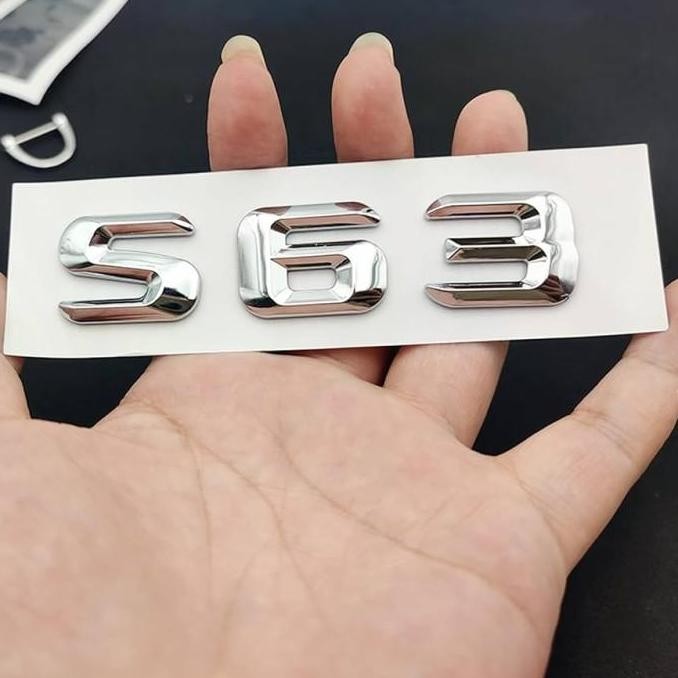 Mercedes Benz S63 Emblem / สัญลักษณ์หลัง S63 Mercy