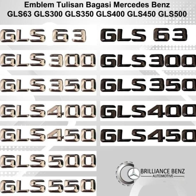 Mercedes Gls63 Gls300 Gls350 Gls400 Gls450 Gls500 Mercy เครื่องหมายเขียนคุณภาพสูง