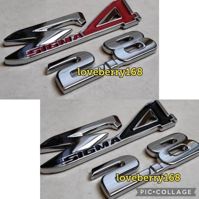 MERAH E4 Sigma 2.8 Emblem Chrome Color Red Combine Fortuner เวอร์ชั่นภาษาไทย