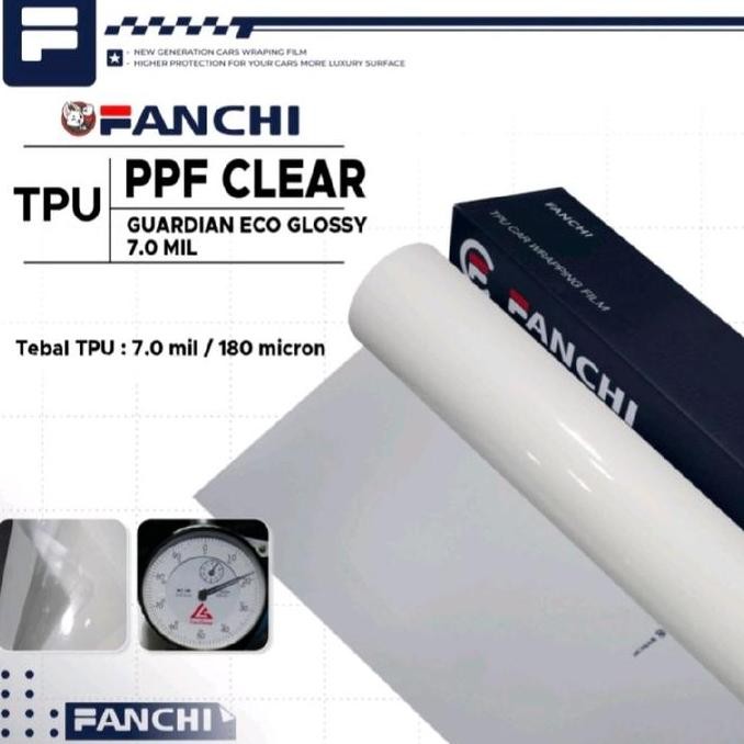 Fanchi Glossy Ppf Tpu Clear Guardian Eco Glossy Ppf มอเตอร์กว้าง 50 ซม.ต่อเมตร Limited