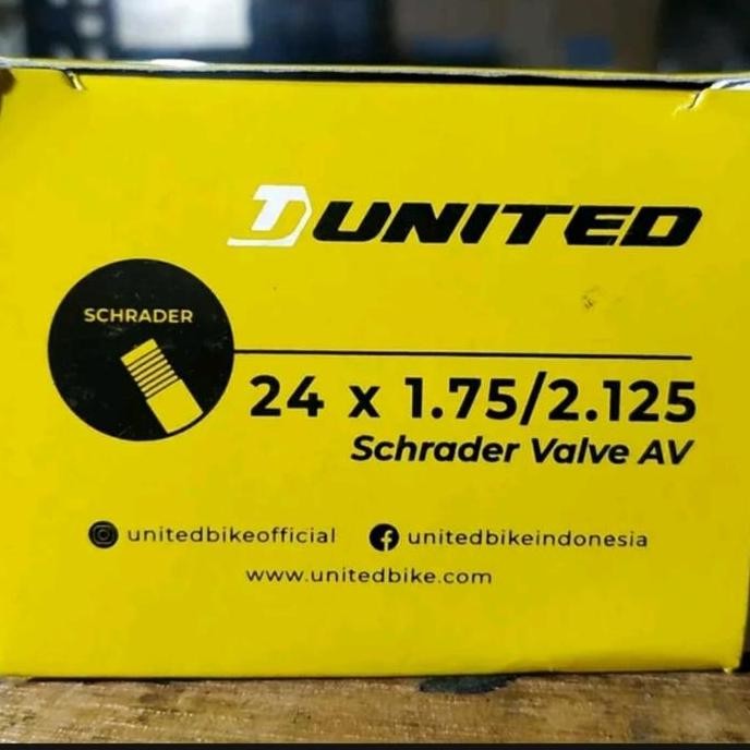 ยางในเข้า 24x1.75-2.125