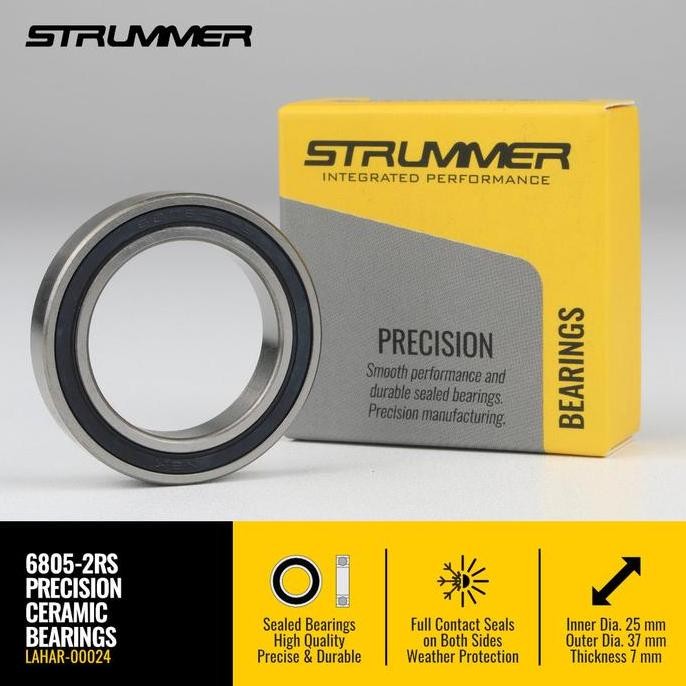 แบริ่งเซรามิค Strummer 6805-2Rs
