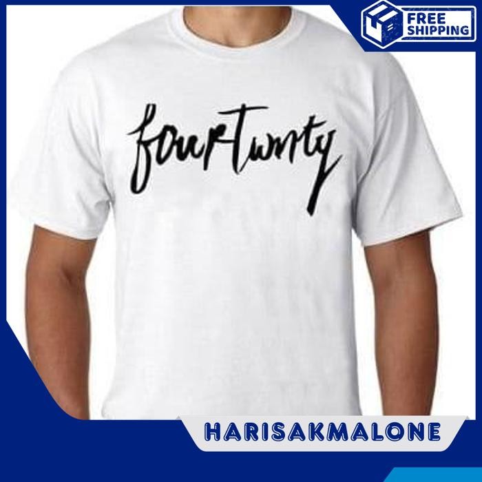 EXCLUSIVE TSHIRT COMBED 30 DISTRO BAND FOURTWNTY BASIC 420 4 20 PLAIN MUSIC CUSTOM INDONESIA