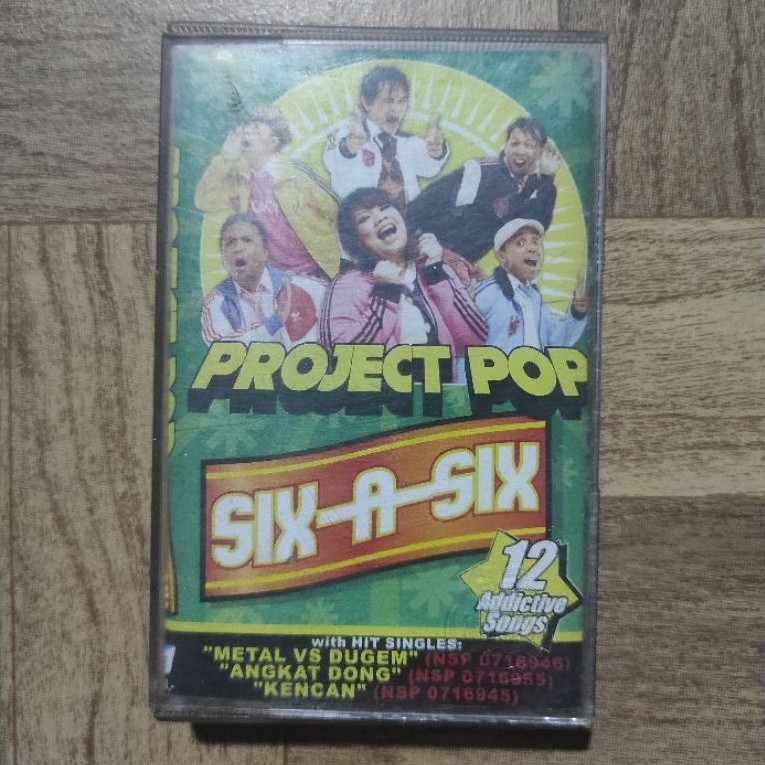เทปคาสเซ็ท PROJECT POP "six - a- six"