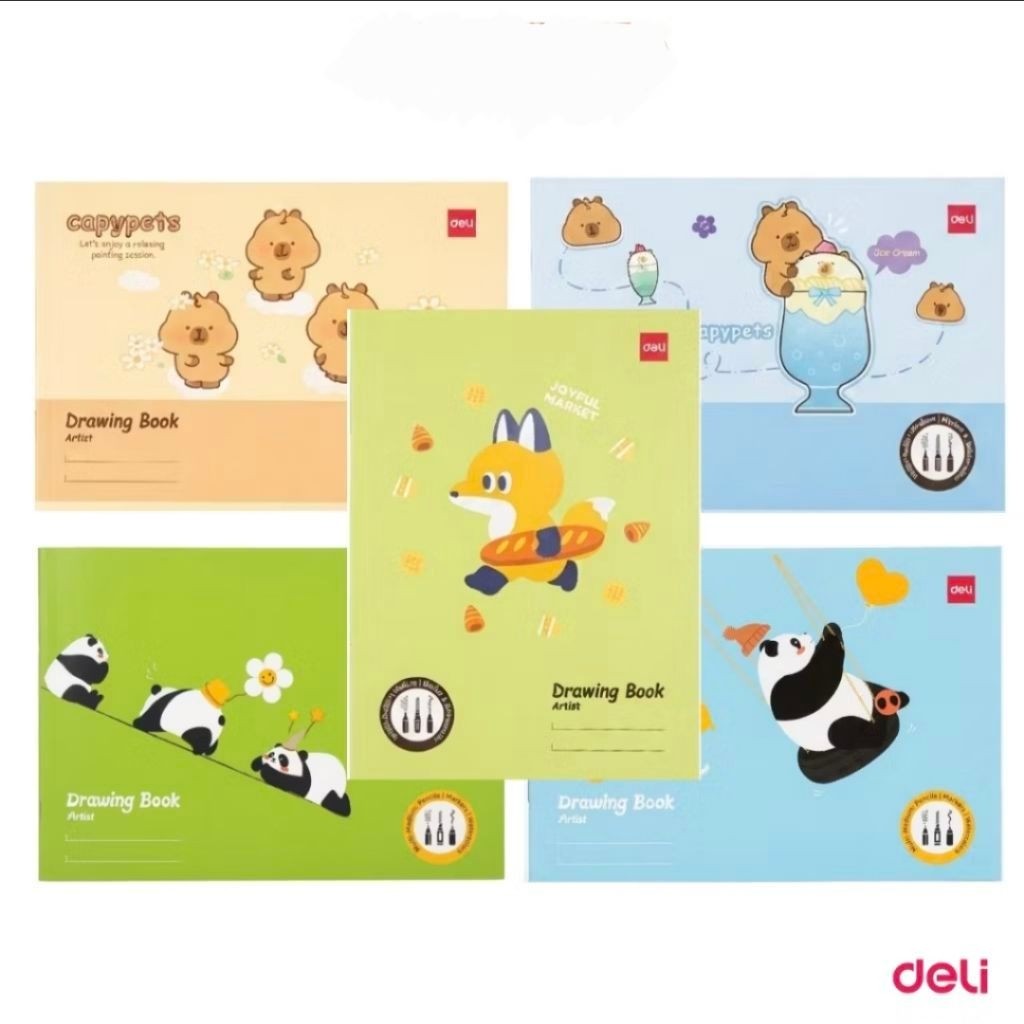 Deli Premium Picture Book N751 A5 ขนาด 8 แผ่น (1 ชิ้น) / หนังสือภาพ A5 เดลี่