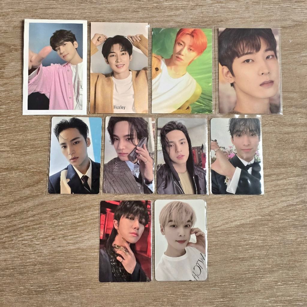 SEVENTEEN PHOTOCARD MINGYU WONWOO DK THE8 อย่างเป็นทางการ FML