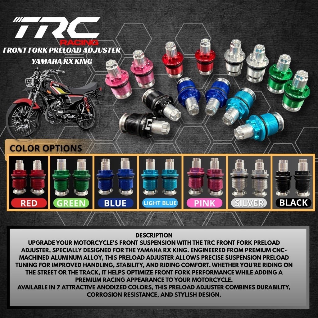 TRC Racing - ตัวปรับก่อนหน้า Yamaha RX King PNP