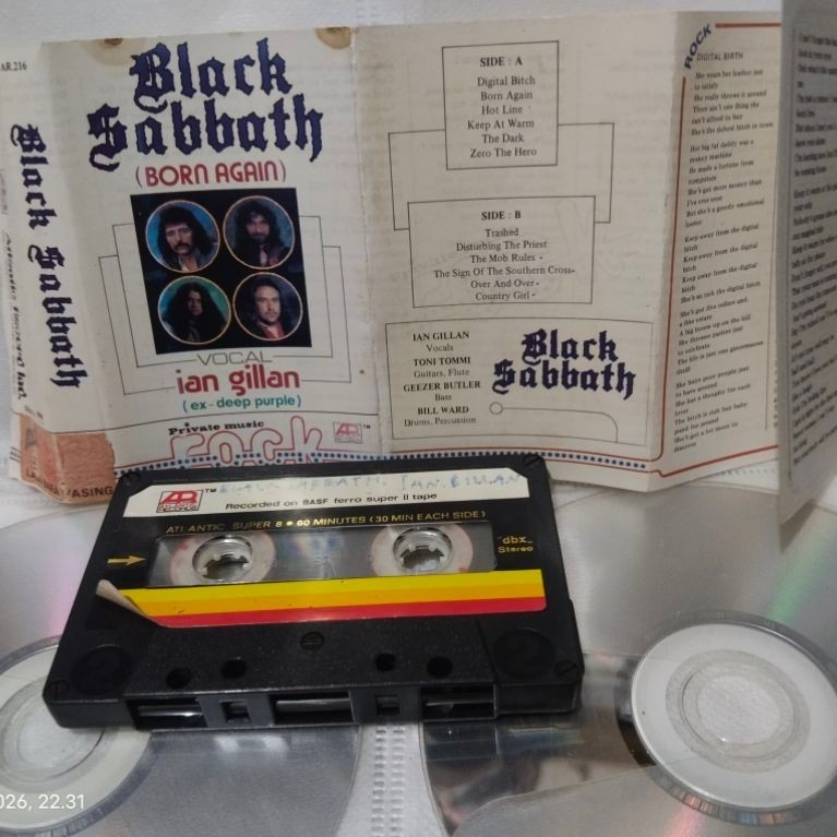 เทปคาสเซ็ท Black Sabbath _ Born Again