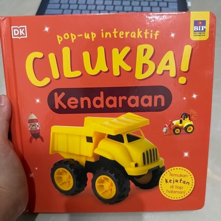 ใหม่ - Vehicle Ciklukba - หนังสือป๊อปอัพสําหรับเด็ก