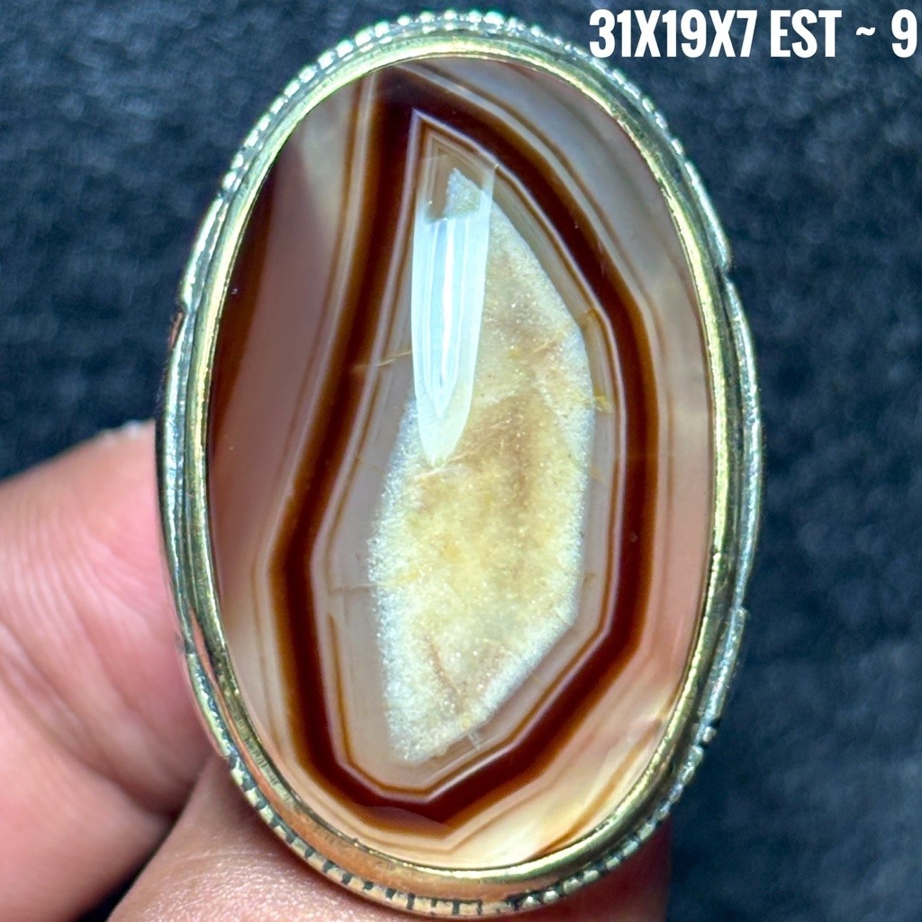 NATURAL YEMENITE AGATE STONE