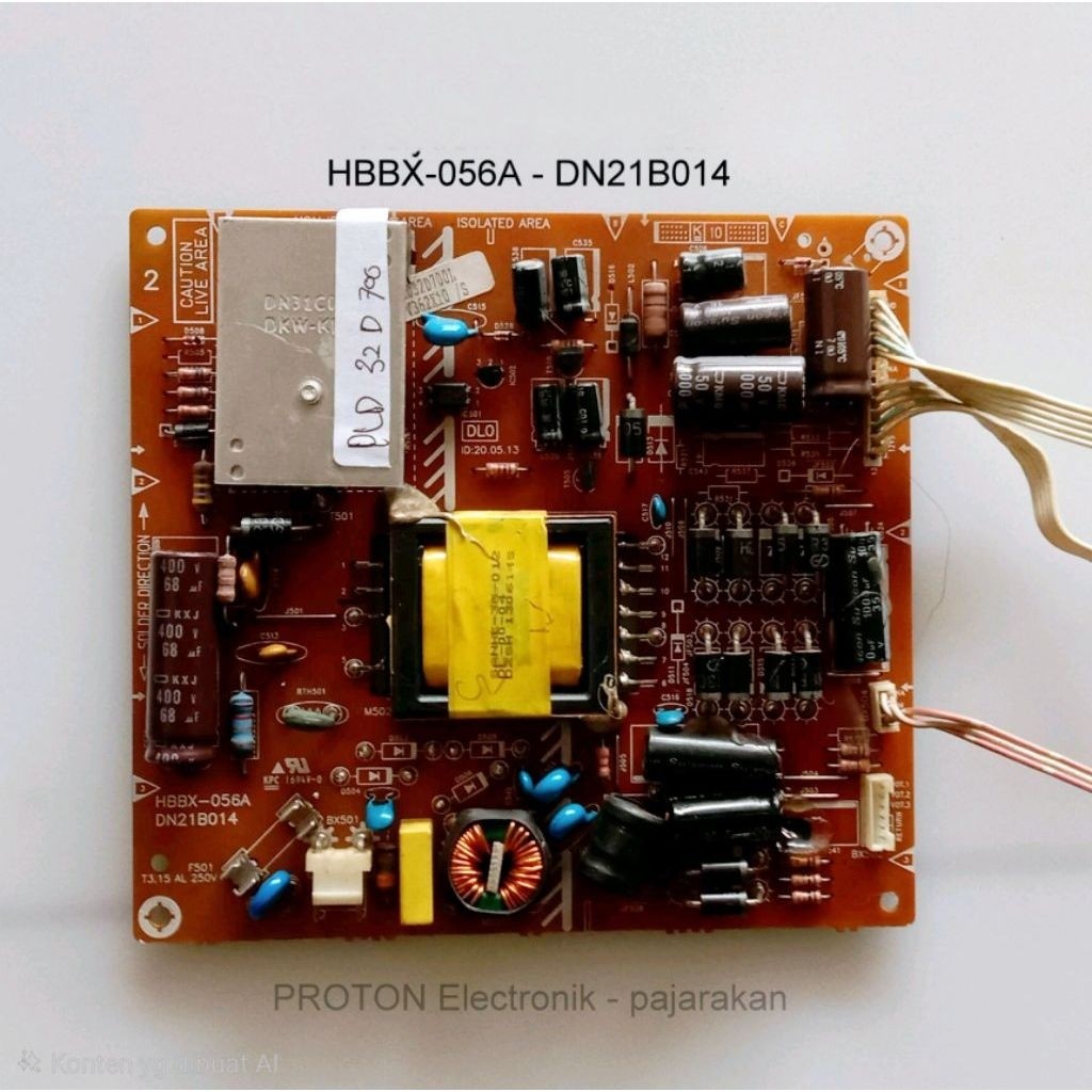 MESIN PSU LED TV Polytron PLD 32D700 32T500 29D700 32D710 32D700L 32T700 32T710 PLD32D700 PLD32T700 