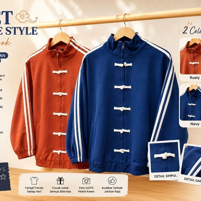 [JA01]เสื้อแจ็คเก็ต UNISEX SHANGHAI