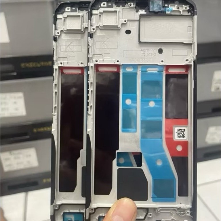 กรอบ Lcd กลางกระดูกฐาน LCD Realme Note 50 | เรียลมี C51