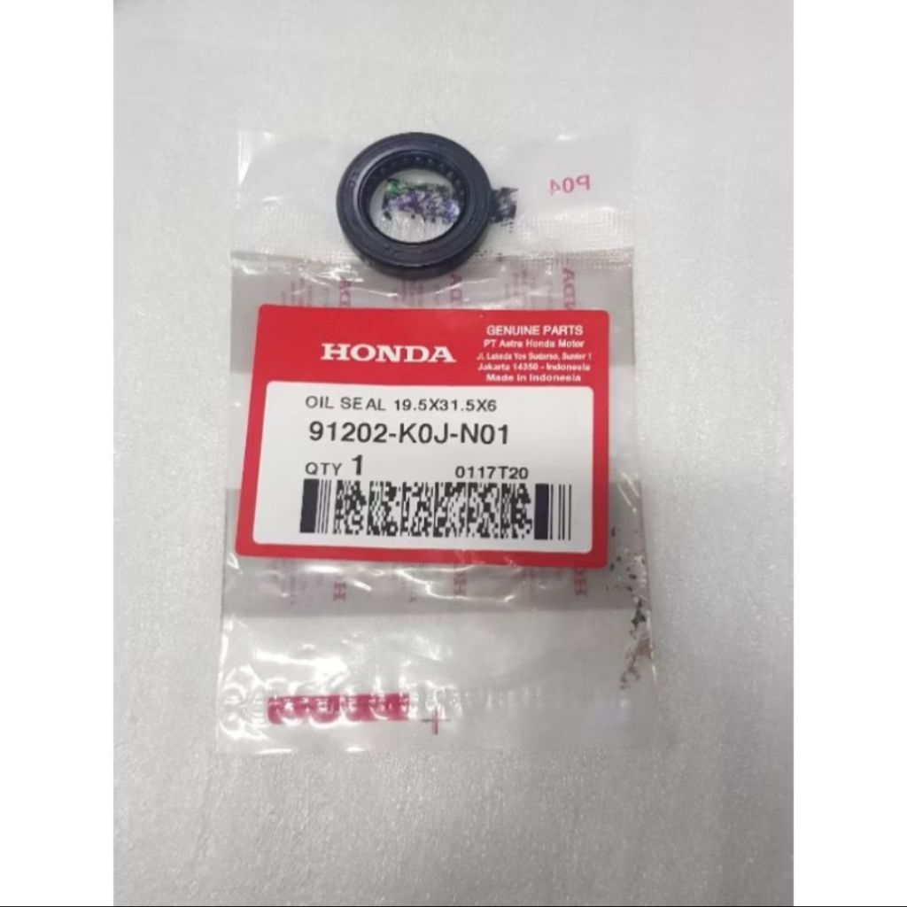 K0J SIL SEAL KREK KRUG KRUK AS LEFT HONDA BEAT DELUX STREET LED GENIO SCOOPY ใหม่ 2020 K2F 100% ORIG