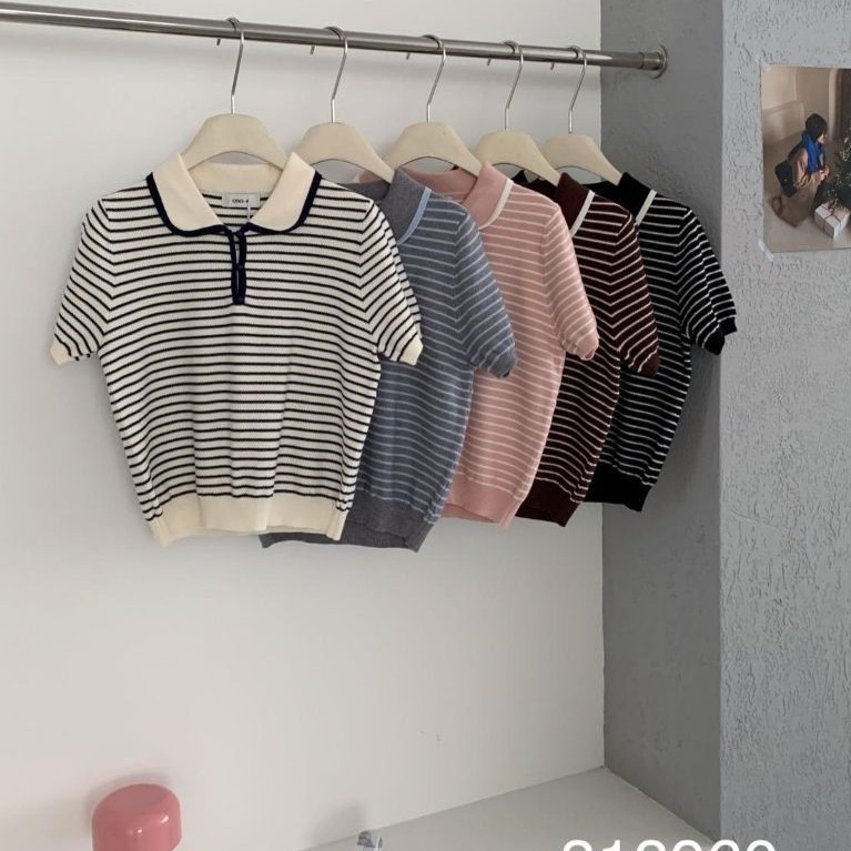[LC] ONE-K 318960 เสื้อโปโล CASUAL COLLAR