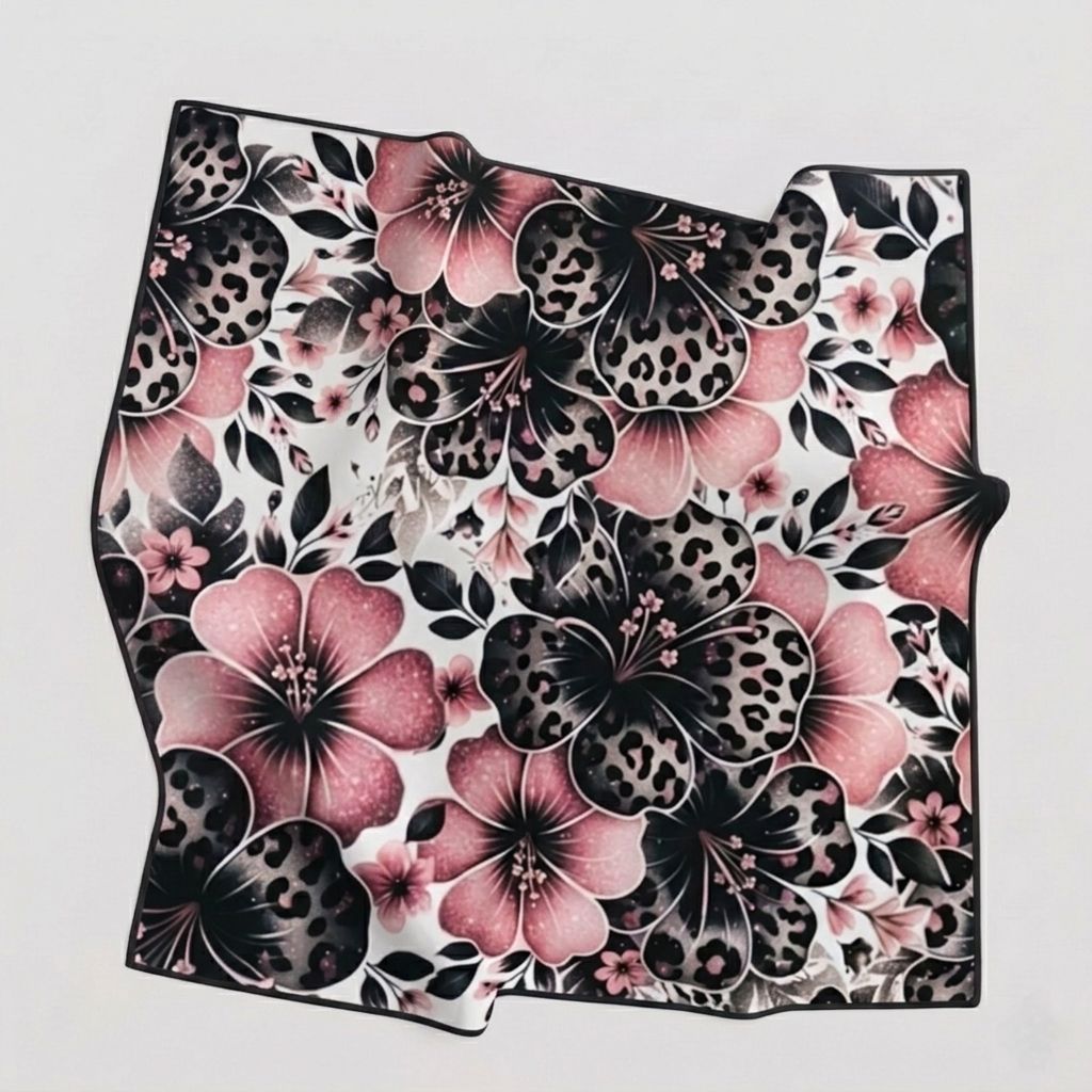 ผ้าพันคอ ผ้าพันคอ Slayer Rosie Leopard Motif