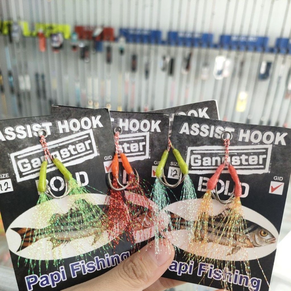 ASSST HOOK GANGSTER BOLD