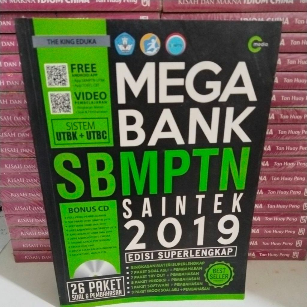 หนังสือ SBMPTN SAINTEK MEGA BANK 2019