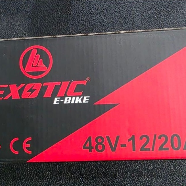 CHARGER EXOTIC 48V12 ah หรือ 48V20ah เดิม
