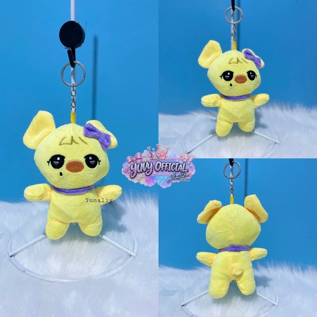 GANTUNGAN [ READY ] IVE Minive Bagcharm พวงกุญแจตุ๊กตา Naori Woonyoung | พวงกุญแจ IVE Minive Naori
