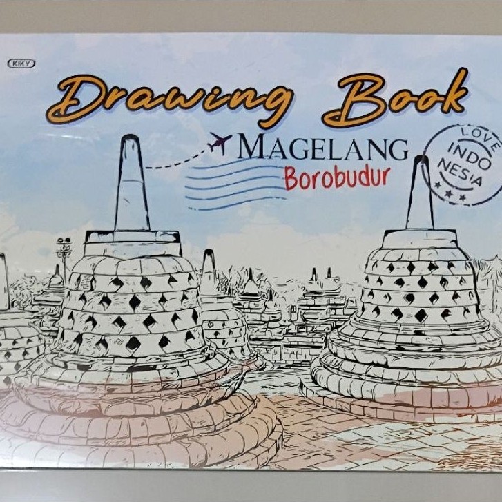 (PACK=5 ชิ้น) KIKY A3 DRAWING BOOK