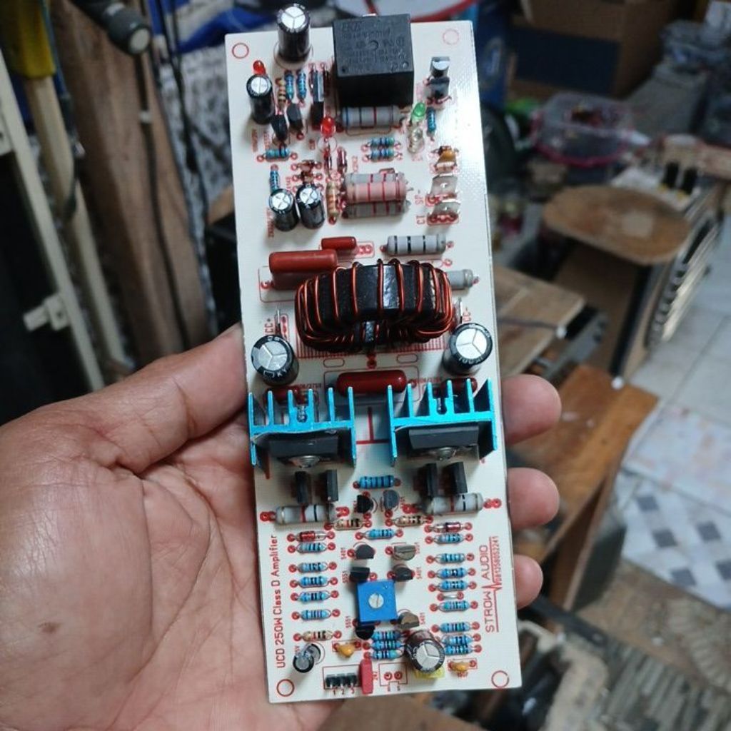 UCD 250W Class D บอร์ดขยายเสียงโมดูล PCB