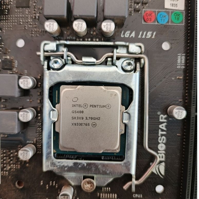 ซ็อกเก็ต Intel G5400 1151 Gen 8