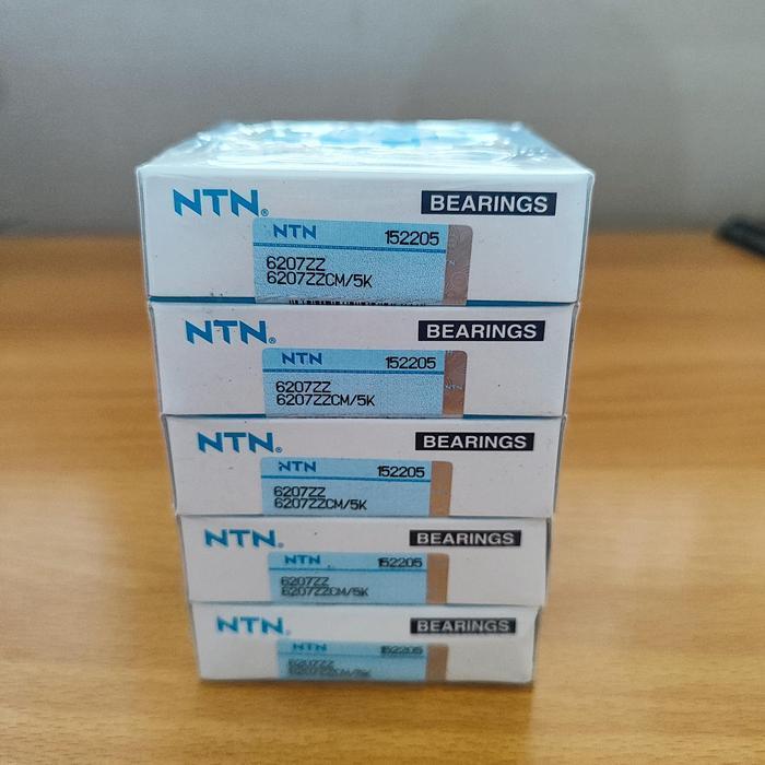BEARING NTN 6207 ZZ 6207ZZ IRON CAP 2Z LAHAR LAHER ราคาต่อแพ็ค