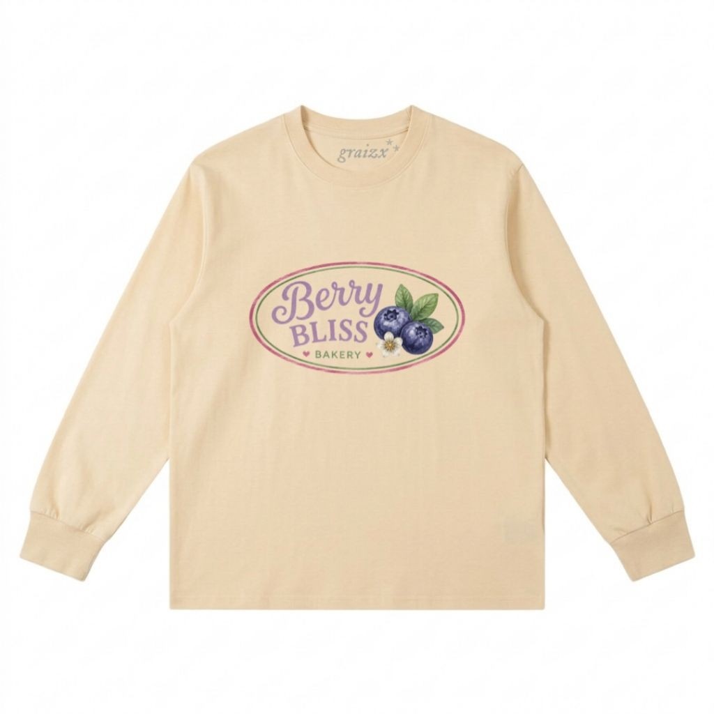 Graizx - Berry Bliss Cream Longsleeves