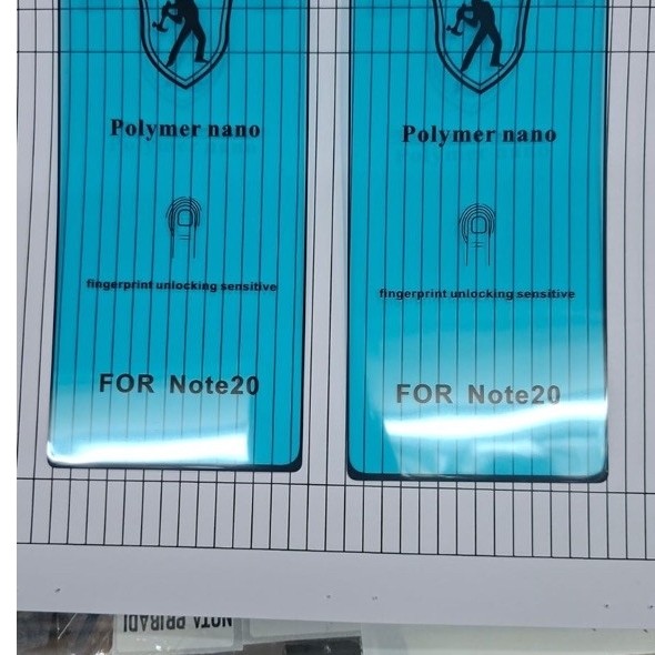 ANTI SCRATCH POLYMER NANO SAMSUNG NOTE 10, SAMSUNG NOTE 10 PLUS, SAMSUNG NOTE 20, SAMSUNG NOTE 20 PL