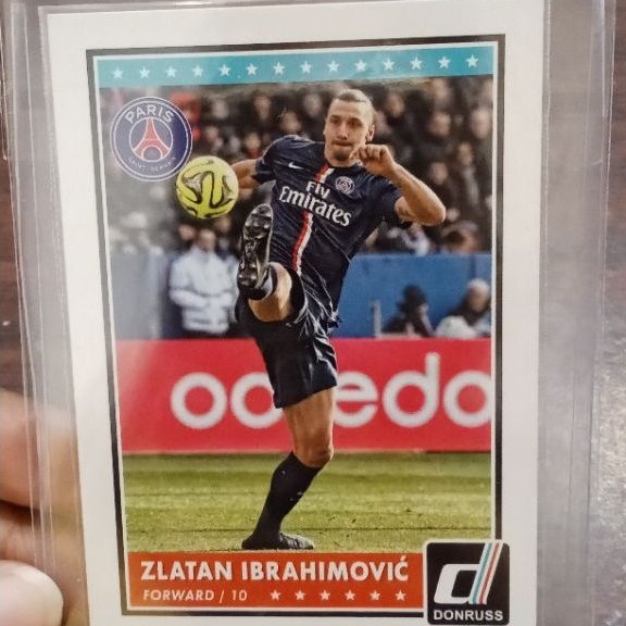ZLATAN IBRAHIMOVIC DONRUSS 2015PANINI