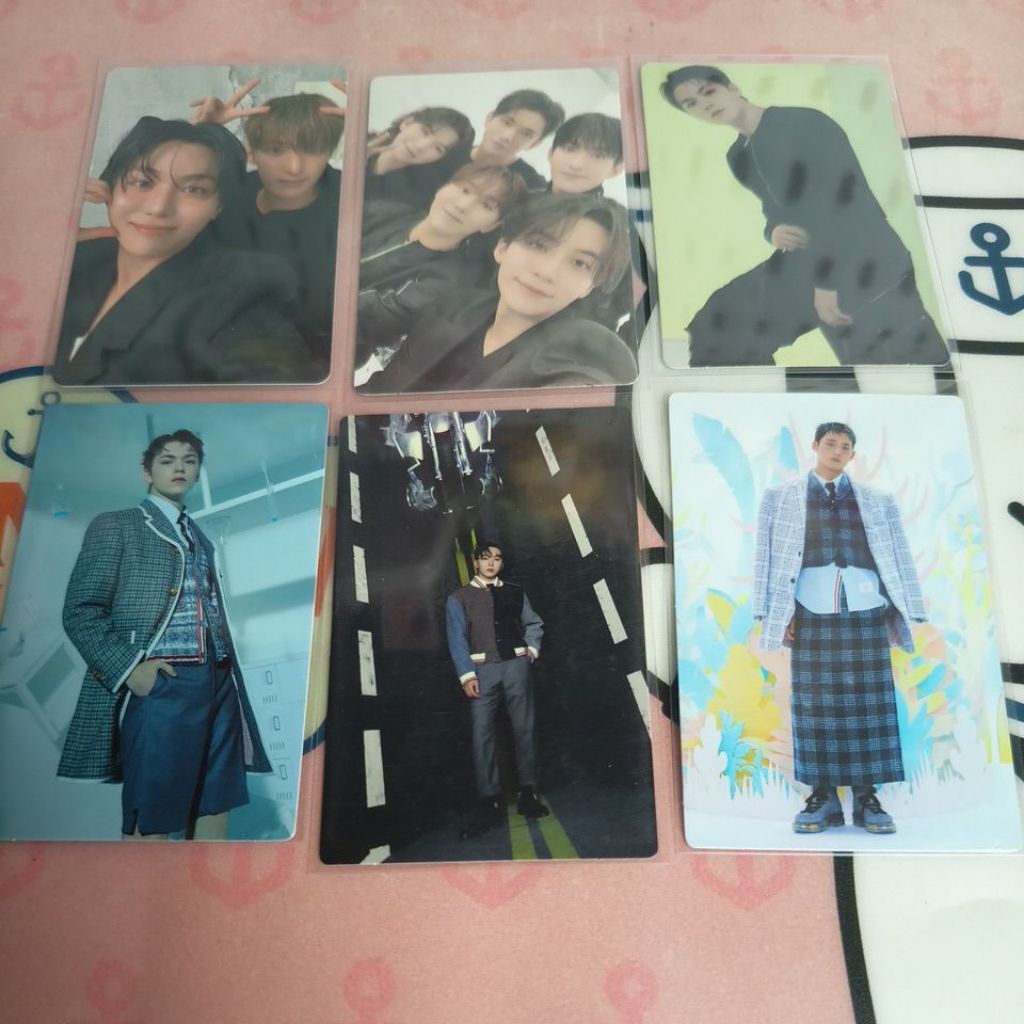Photocard ชุด migyu vernon seungkwan อย่างเป็นทางการ
