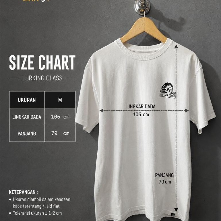 เสื้อยืด Lurking Class ไซส์ M