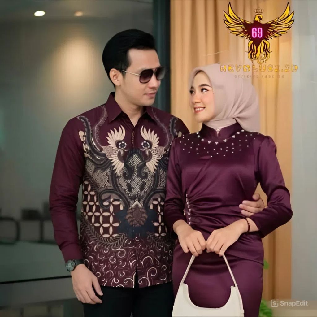 ! VINA PREMIUM SATIN SILK DRESS และ COUPLE BATIK, MUSLIM ผู้หญิง WEDDING DRESS & EID TREND GAMIS 202