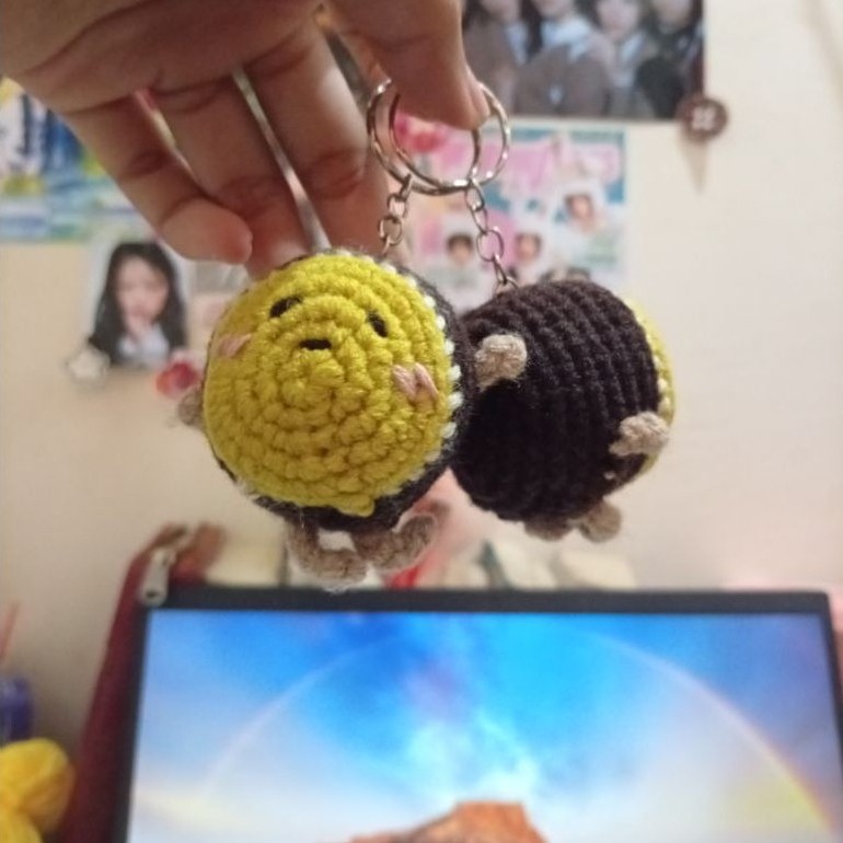 พวงกุญแจ DUBAI CHEWY COOKIES CROCHET