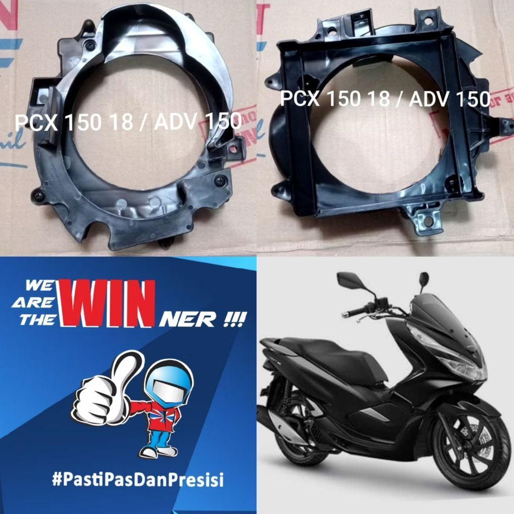 Honda Pcx 150 2018-2020 K97 ฝาครอบหม้อน้ํา Win ยี่ห้อคุณภาพเดิม