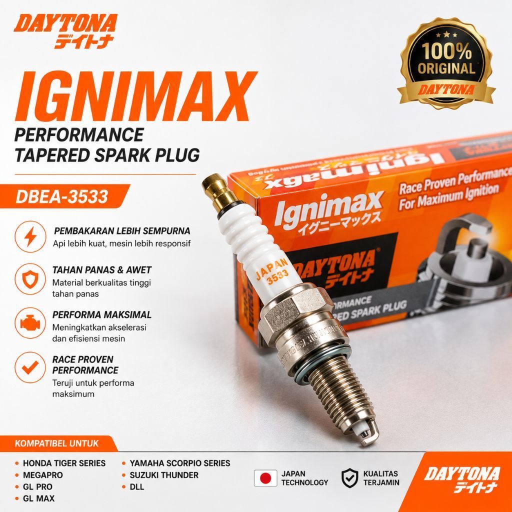 หัวเทียน Daytona D8EA