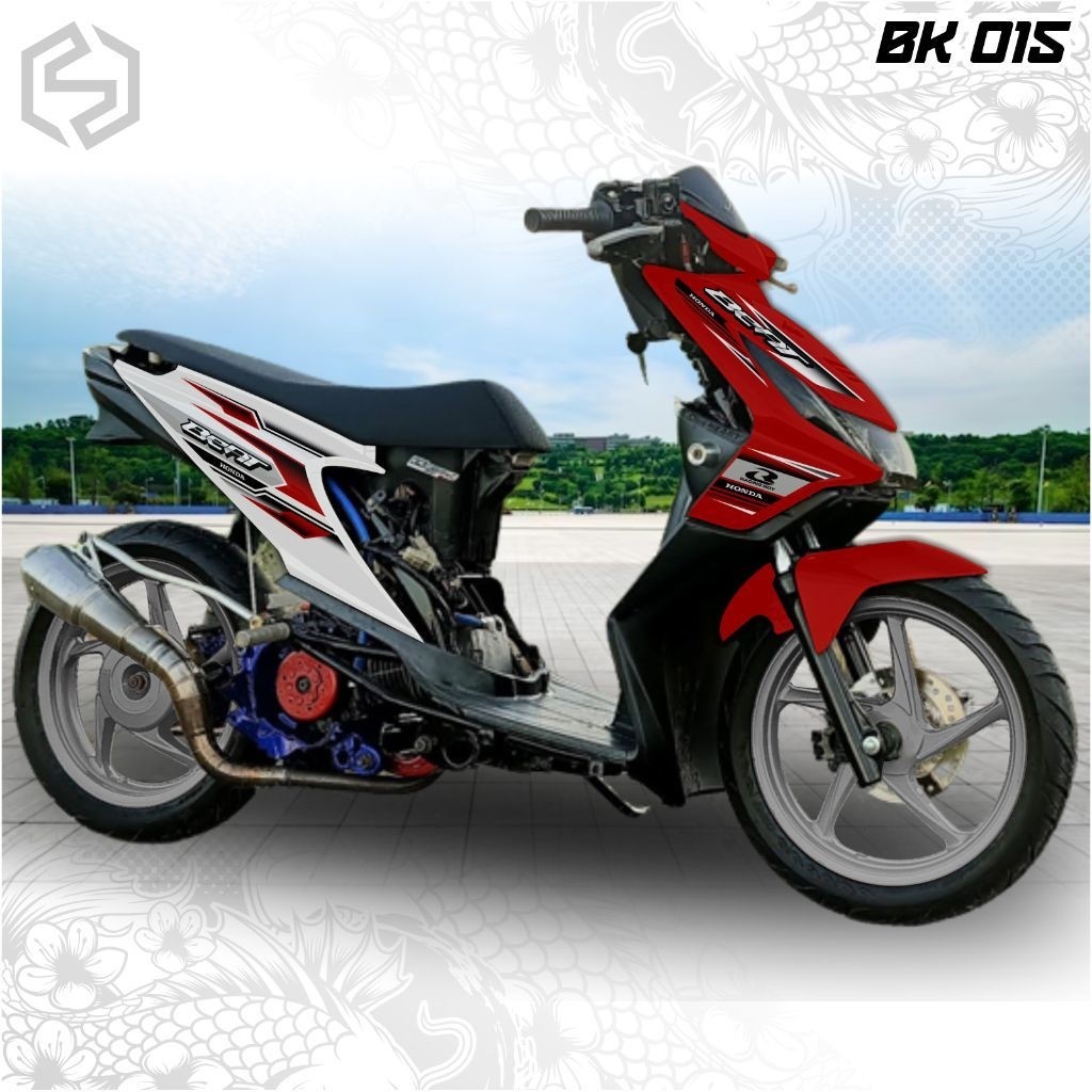 BEAT CARBON ICON RACING STRIPING THAILAND VARIATION BK 011/015