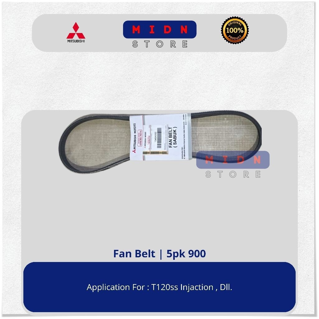 เข็มขัดพัดลม | 5pk 900 | 1340A002 | ต้นฉบับ (Mitshubishi)